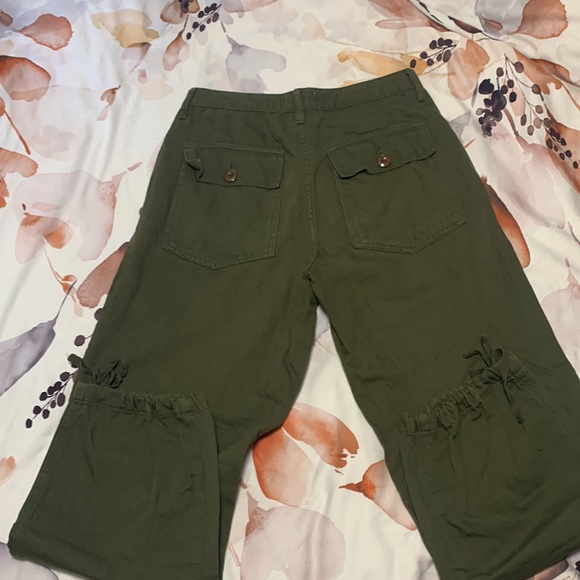 Urban Outfitters High waisted green pants - Picture 3 of 4